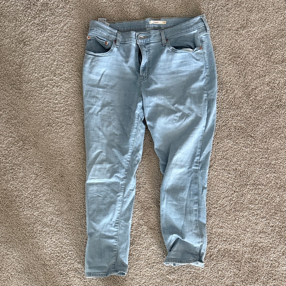 Women’s Skinny Jeans in Light Blue - Slim Stretch Fit
